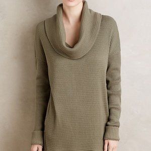 Anthropologie Pure + Good Cowl Side Zip Tunic, XS